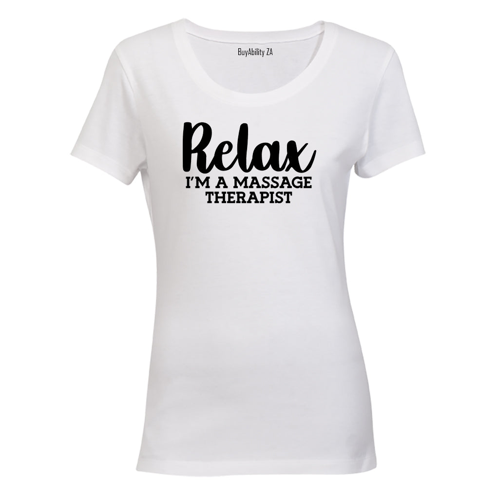 Relax Massage Therapist - Ladies - T-Shirt - BuyAbility South Africa