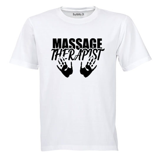 Massage Therapist - Adults - T-Shirt - BuyAbility South Africa
