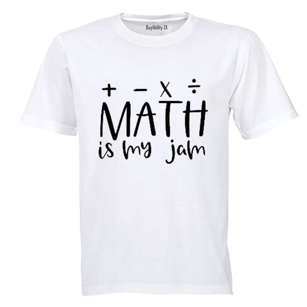 Math is My Jam - Adults - T-Shirt