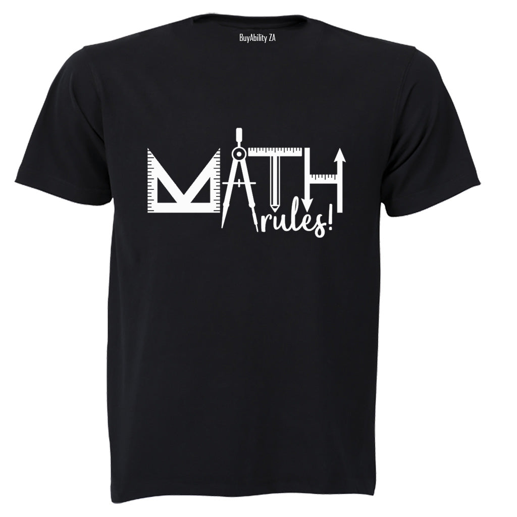 Math Rules - Kids T-Shirt