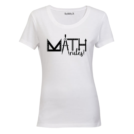 Math Rules - Ladies - T-Shirt