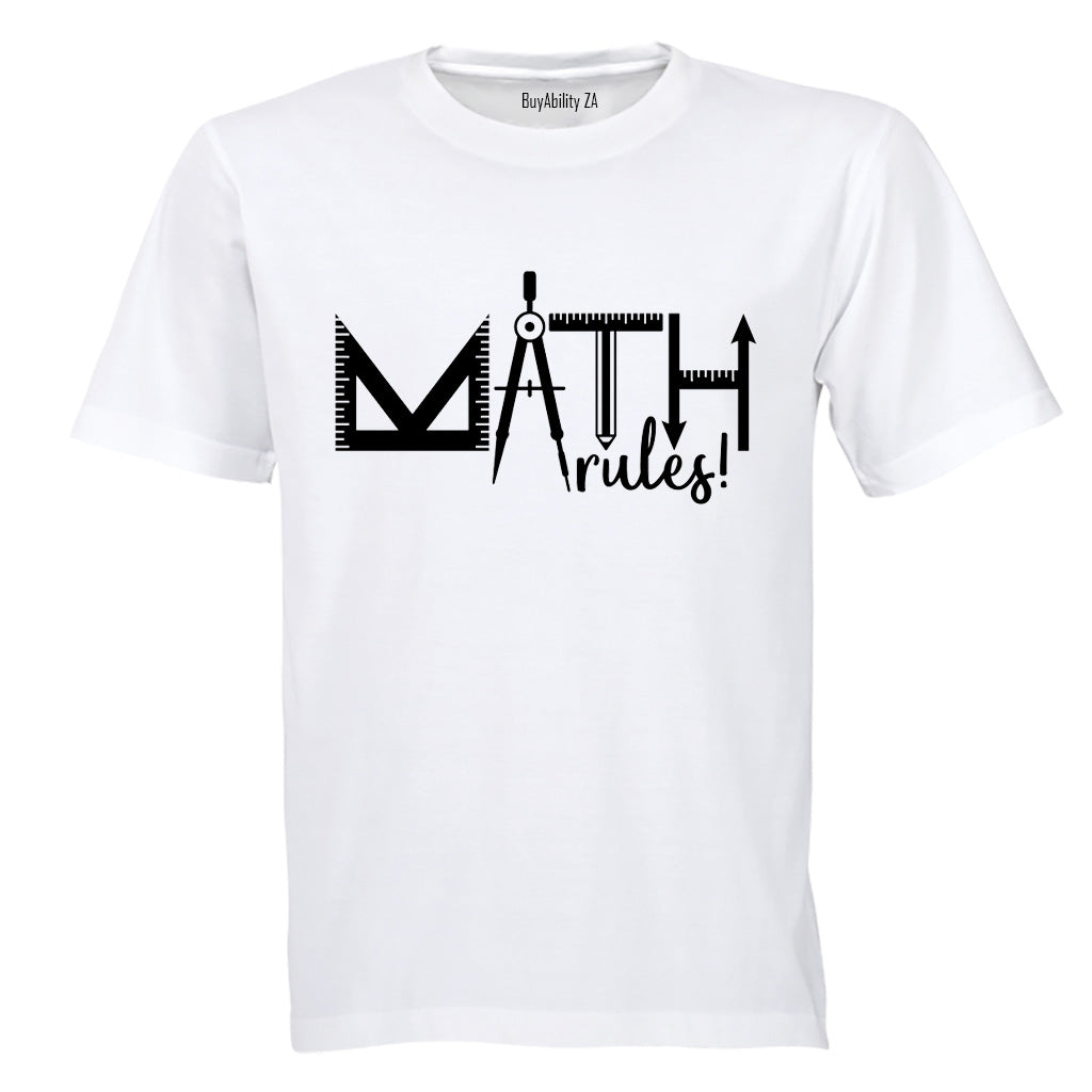Math Rules - Adults - T-Shirt