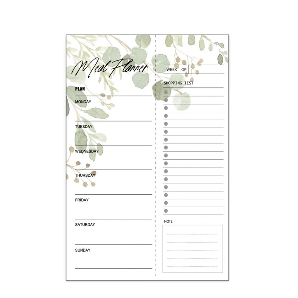 Meal Planner - Magnetic Notepad