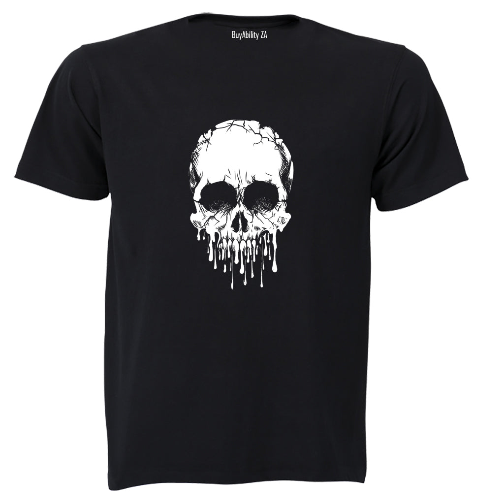 Melting Skull - Adults - T-Shirt