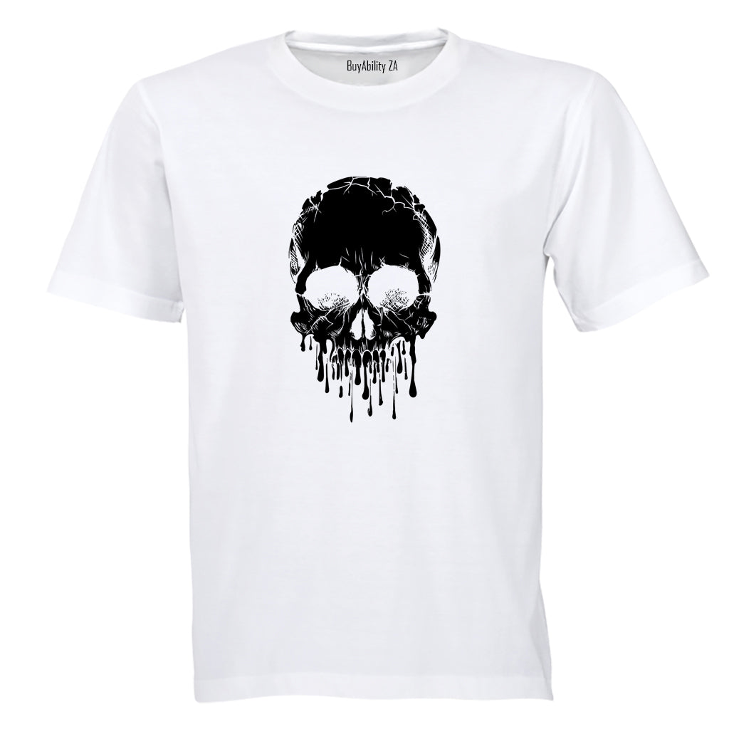 Melting Skull - Adults - T-Shirt