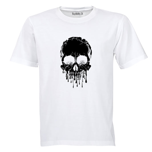 Melting Skull - Adults - T-Shirt