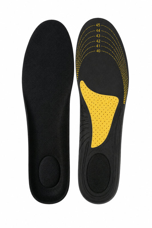 Memory Foam Insoles - Cut to Size Unisex Shoe Inserts (1 Pair)