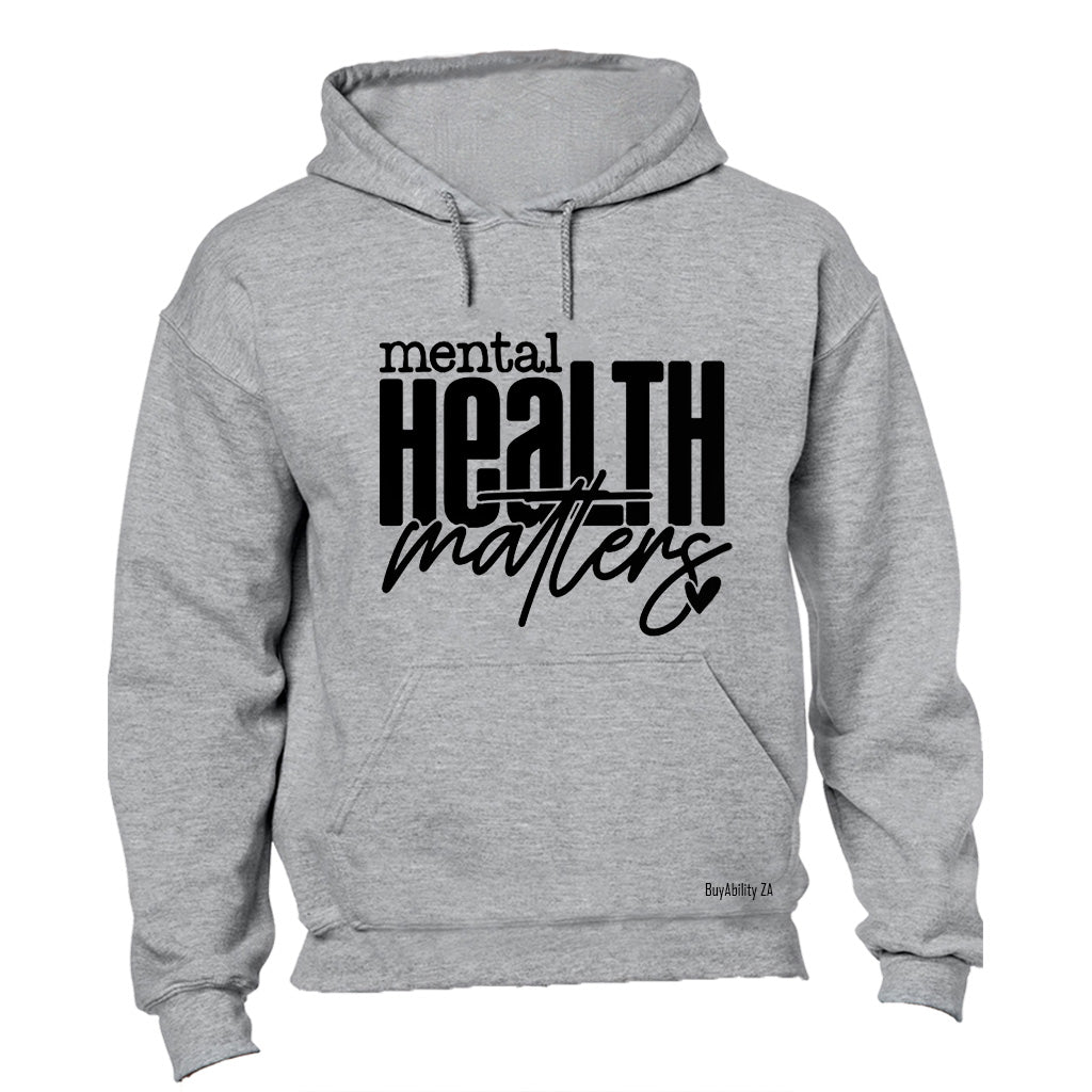 Mental Health Matters - Hoodie - BuyAbility South Africa