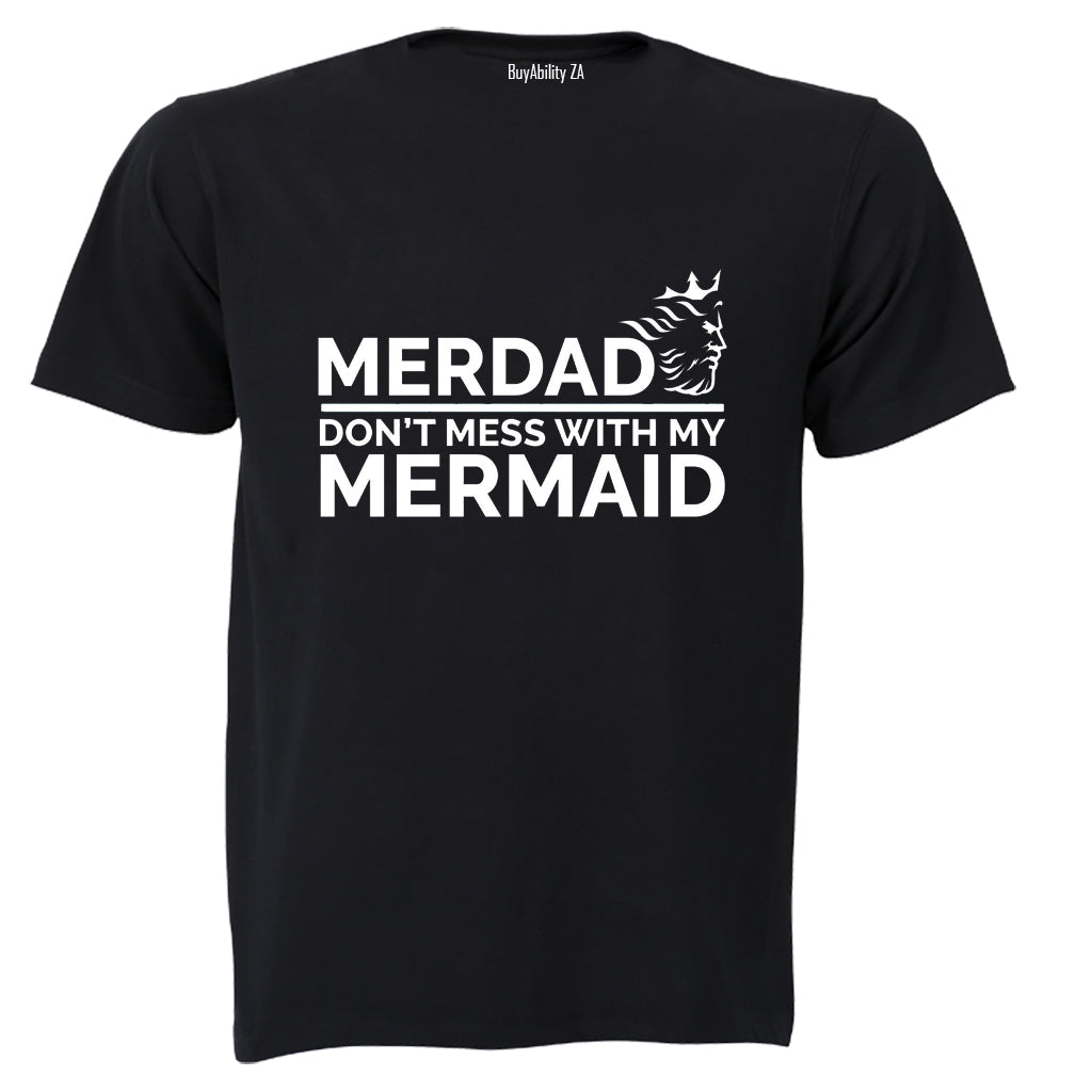 MerDAD - Mermaid - Adults - T-Shirt - BuyAbility South Africa