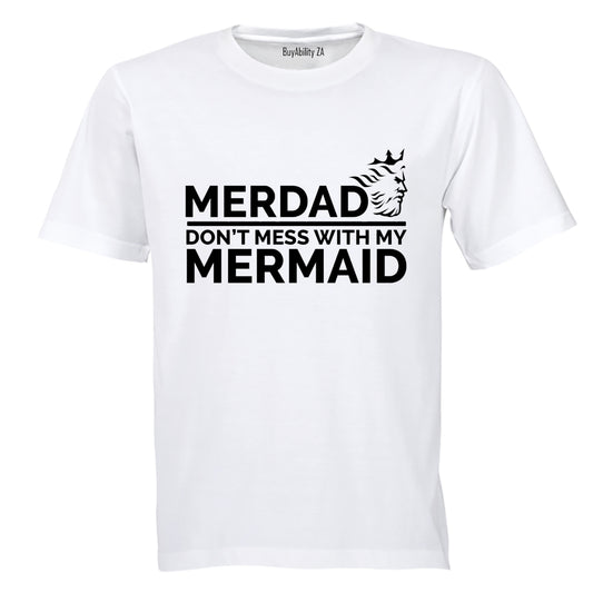 MerDAD - Mermaid - Adults - T-Shirt - BuyAbility South Africa