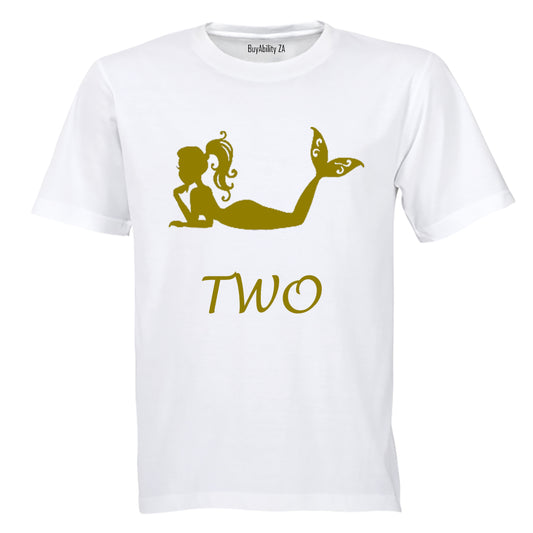 Mermaid - TWO - Kids T-Shirt