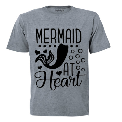 Mermaid at Heart - Kids T-Shirt