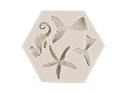 Mini Marine Mermaid Tail - Silicone Mould
