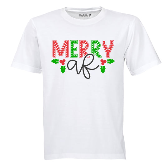 Merry - Christmas - Adults - T-Shirt
