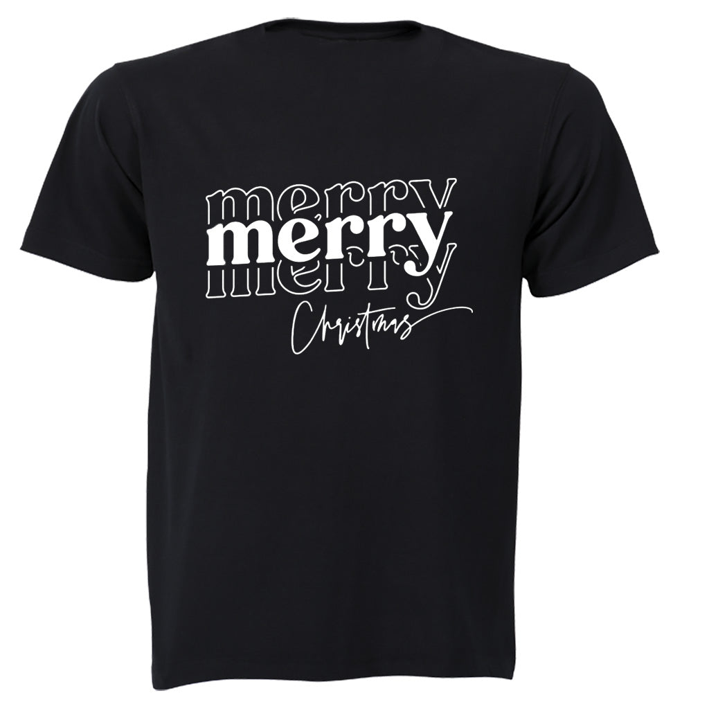 Merry. Merry Christmas - Kids T-Shirt - BuyAbility South Africa