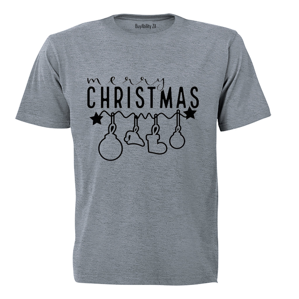 Merry Christmas - Decor Design - Kids T-Shirt