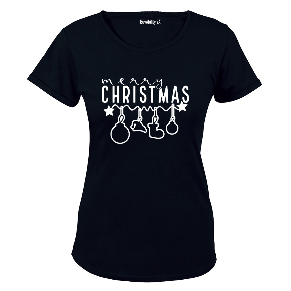 Merry Christmas - Decor Design - Ladies - T-Shirt