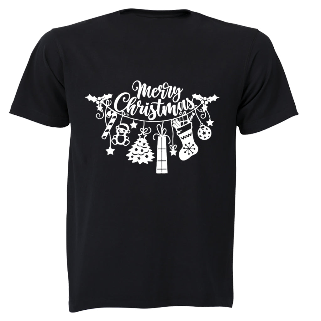 Merry Christmas - Decoration - Kids T-Shirt - BuyAbility South Africa