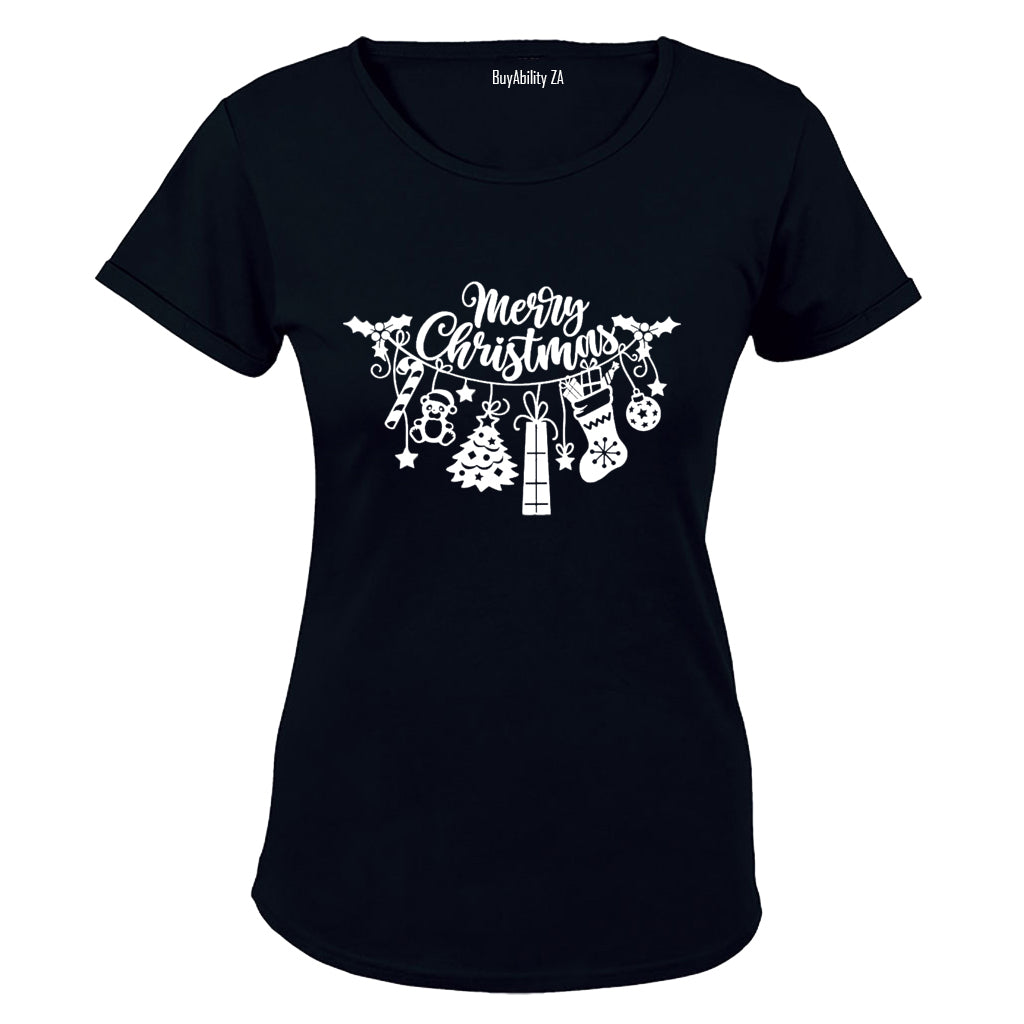 Merry Christmas - Decoration - Ladies - T-Shirt