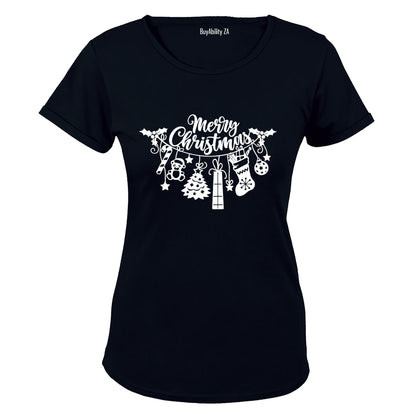 Merry Christmas - Decoration - Ladies - T-Shirt