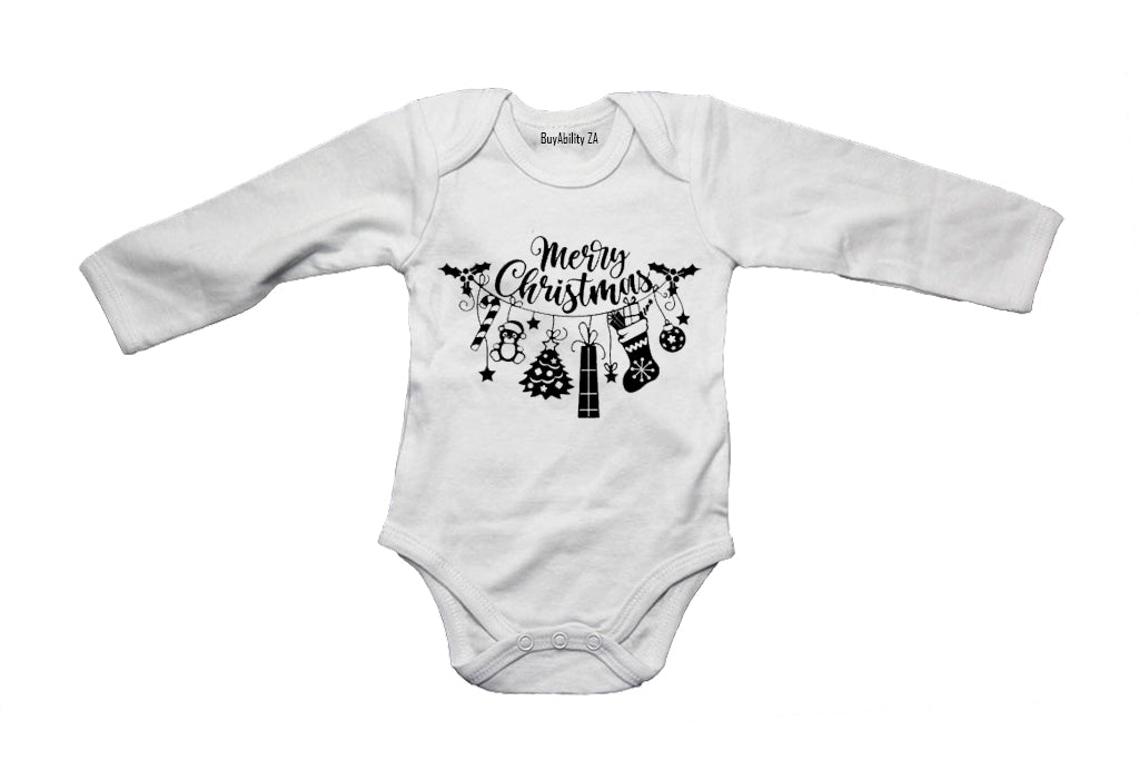 Merry Christmas - Decoration - Baby Grow