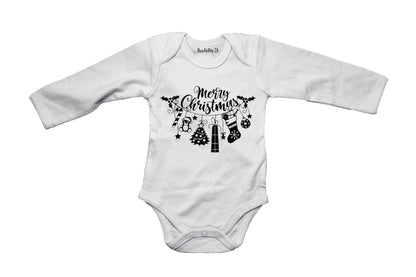 Merry Christmas - Decoration - Baby Grow