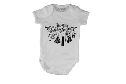 Merry Christmas - Decoration - Baby Grow