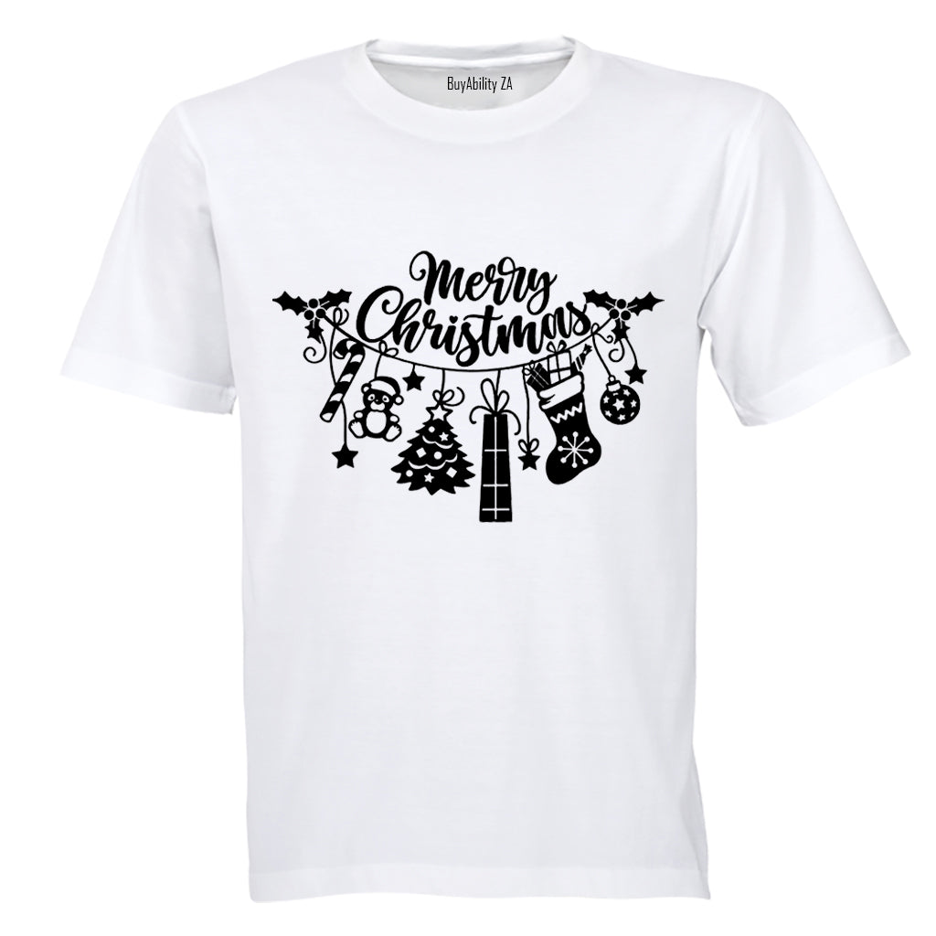 Merry Christmas - Decoration - Kids T-Shirt