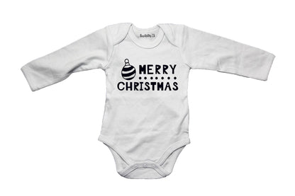 Merry Christmas - Dots - Baby Grow