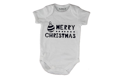 Merry Christmas - Dots - Baby Grow