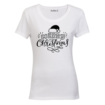 Merry Christmas - Dots - Ladies - T-Shirt