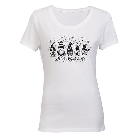 Merry Christmas - Gnome Crew - Ladies - T-Shirt - BuyAbility South Africa