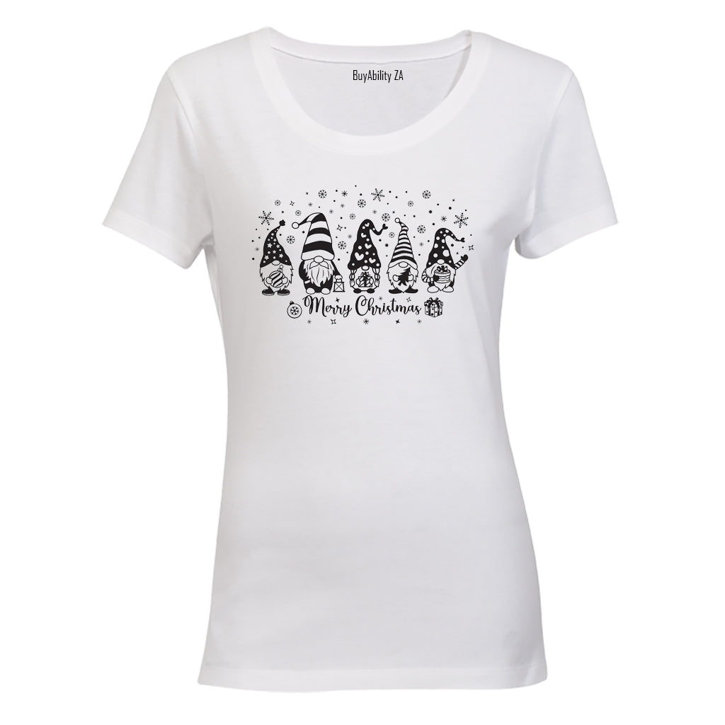 Merry Christmas - Gnome Crew - Ladies - T-Shirt