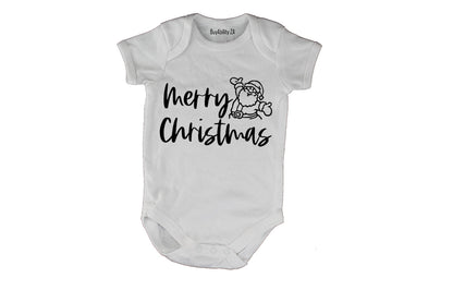 Merry Christmas - Santa - Baby Grow