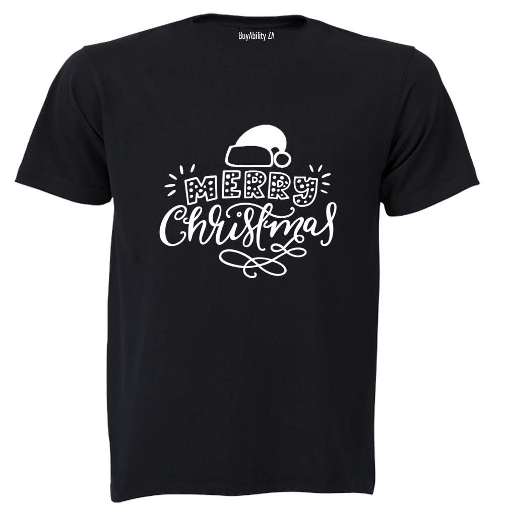 Merry Christmas - Dots - Adults - T-Shirt