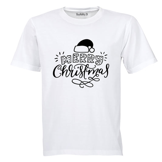 Merry Christmas - Dots - Adults - T-Shirt