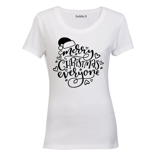 Merry Christmas Everyone - Ladies - T-Shirt