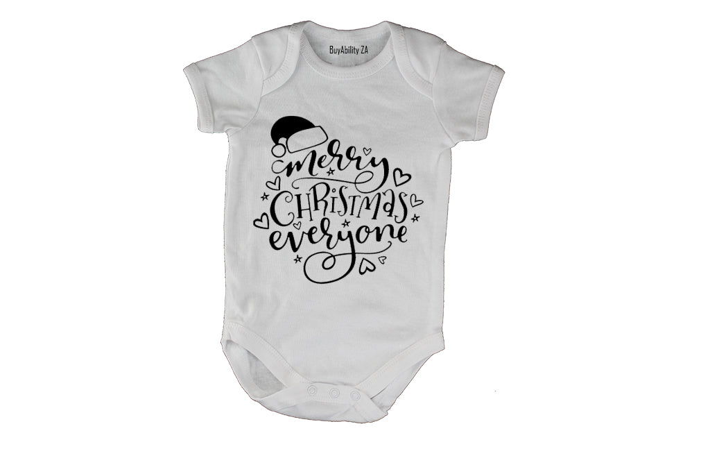 Merry Christmas Everyone - Baby Grow