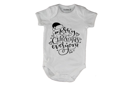 Merry Christmas Everyone - Baby Grow