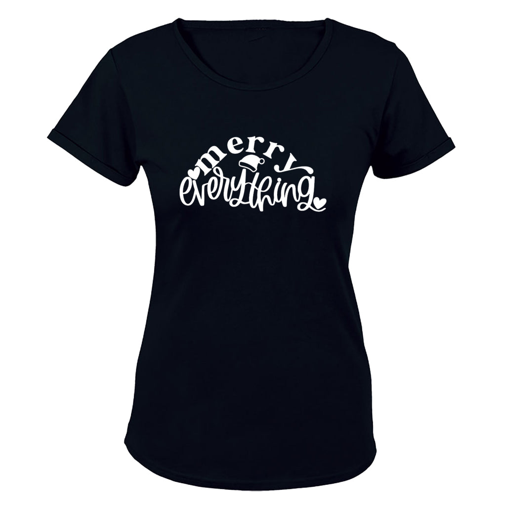 Merry Everything - Christmas - Ladies - T-Shirt - BuyAbility South Africa