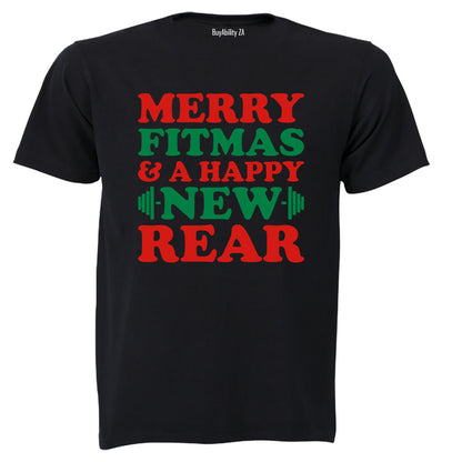 Merry FITmas - Christmas - Adults - T-Shirt