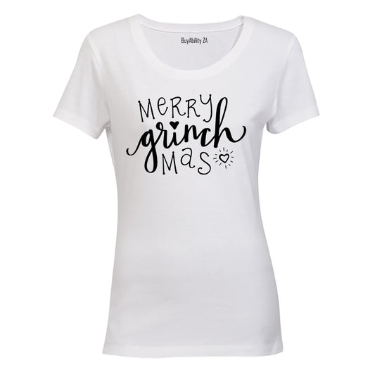 Merry Grinch-mas - Christmas - Ladies - T-Shirt