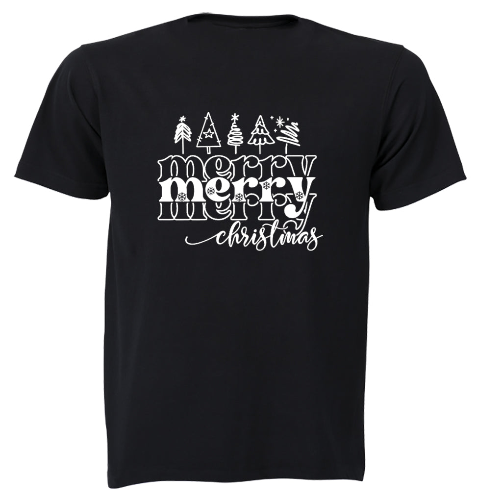 Merry Merry Christmas - Kids T-Shirt - BuyAbility South Africa