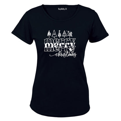 Merry Merry Christmas - Ladies - T-Shirt