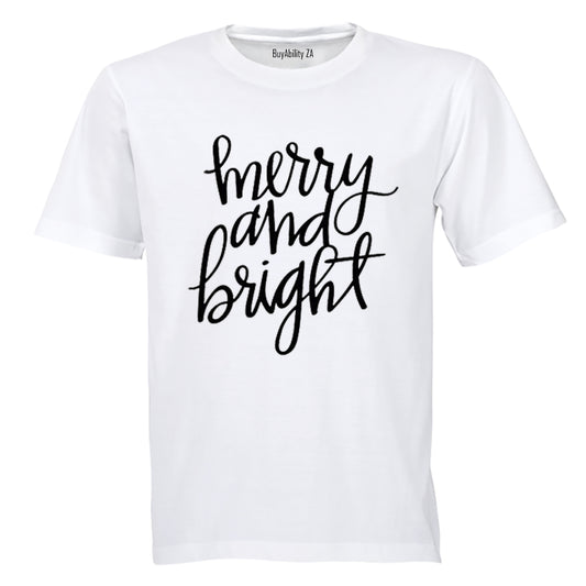 Merry and Bright! - Adults - T-Shirt