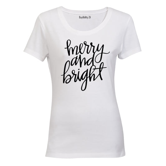 Merry and Bright - Ladies - T-Shirt