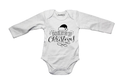 Merry Christmas - Dots - Baby Grow