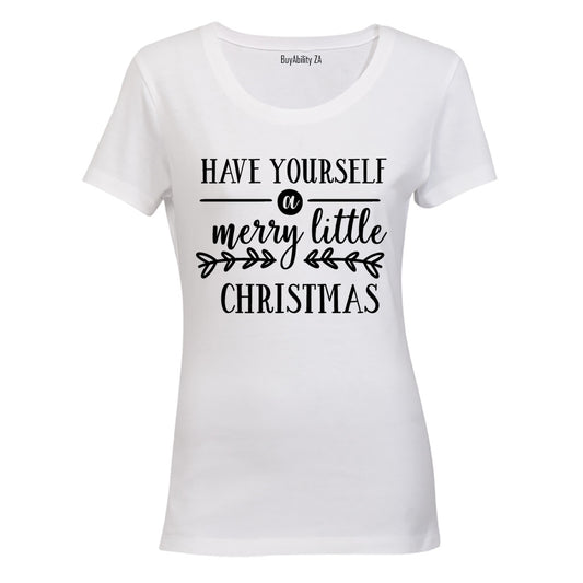 Merry Little Christmas - Ladies - T-Shirt
