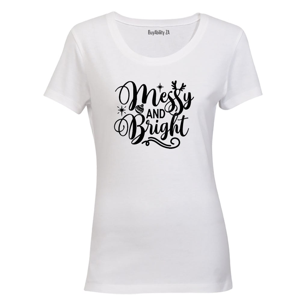 Messy & Bright - Christmas - Ladies - T-Shirt