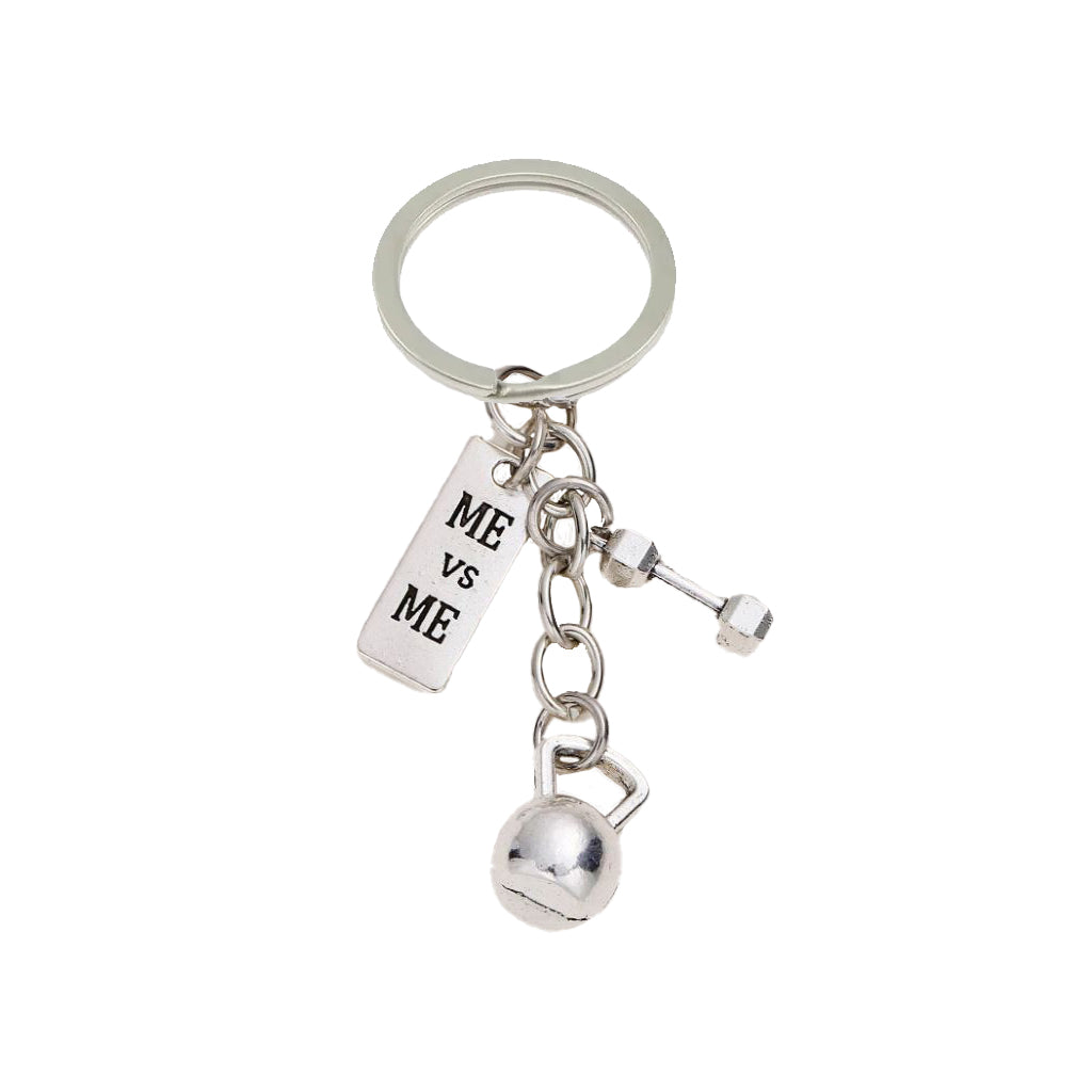 Me Vs Me - Gym Keyring